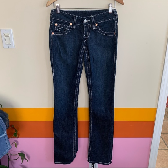 TRUE RELIGION dark denim straight jeans - Picture 4 of 4